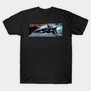 Vintage Model Kit Box Art - Aurora X-15 T-Shirt